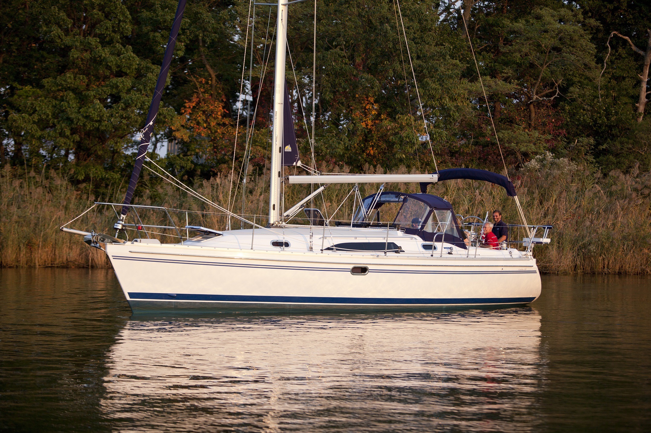 Exterior of Catalina 356 yacht by Performance Cruising Yachts