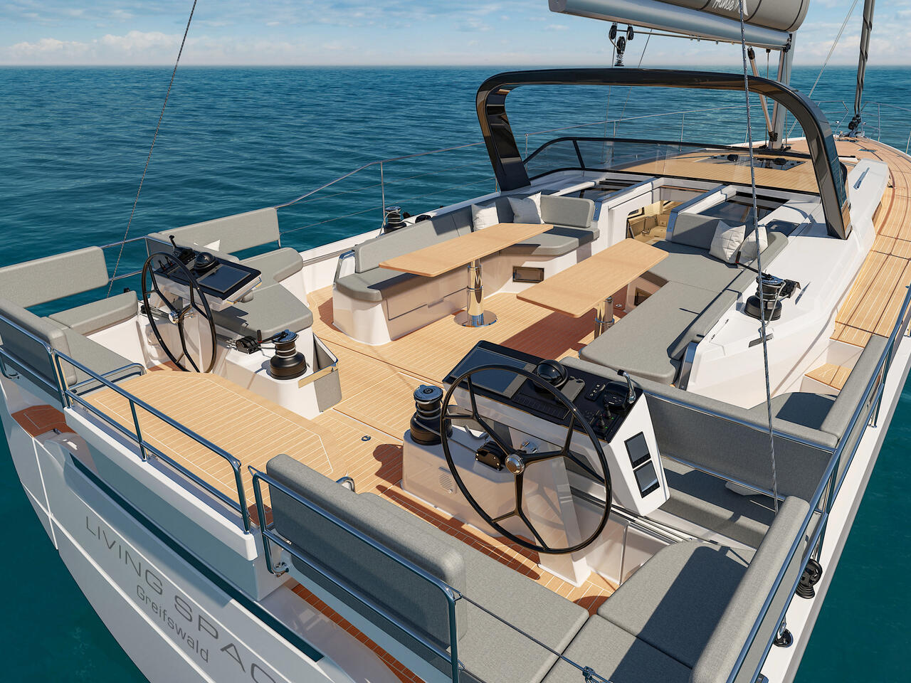 Hanse 590 Exterior